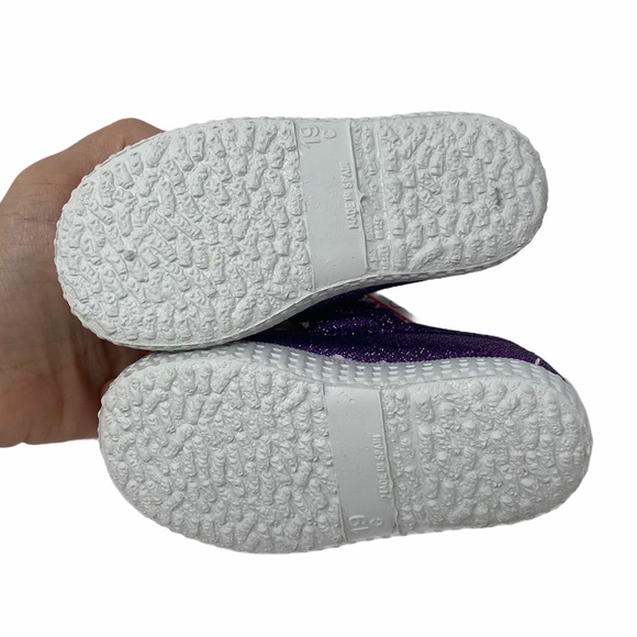 CIENTA**Purple Sparkle Canvas Shoes**EU 19 IS 3.5 - Picture 5 of 5
